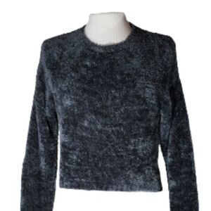 Rewind Pullover Sweater Gray Size XS